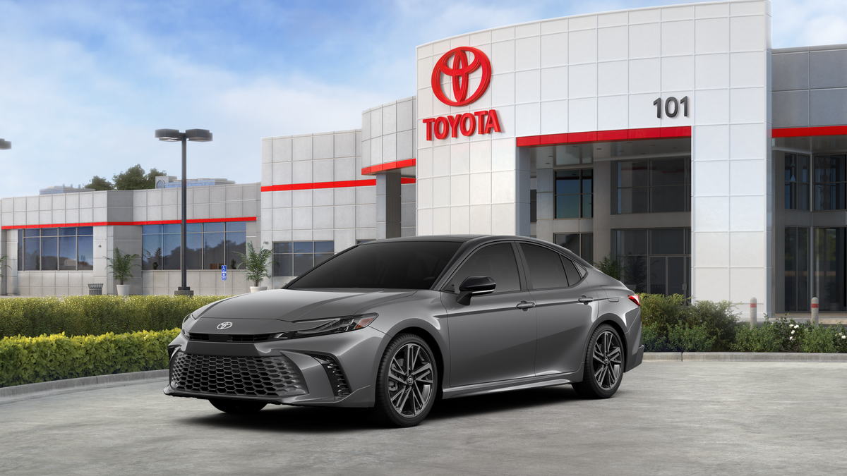 2026 Toyota Camry XSE in Heavy Metal With Midnight Black Metallic Roof <a role='button' class='viewDgDisclaimersButton'...