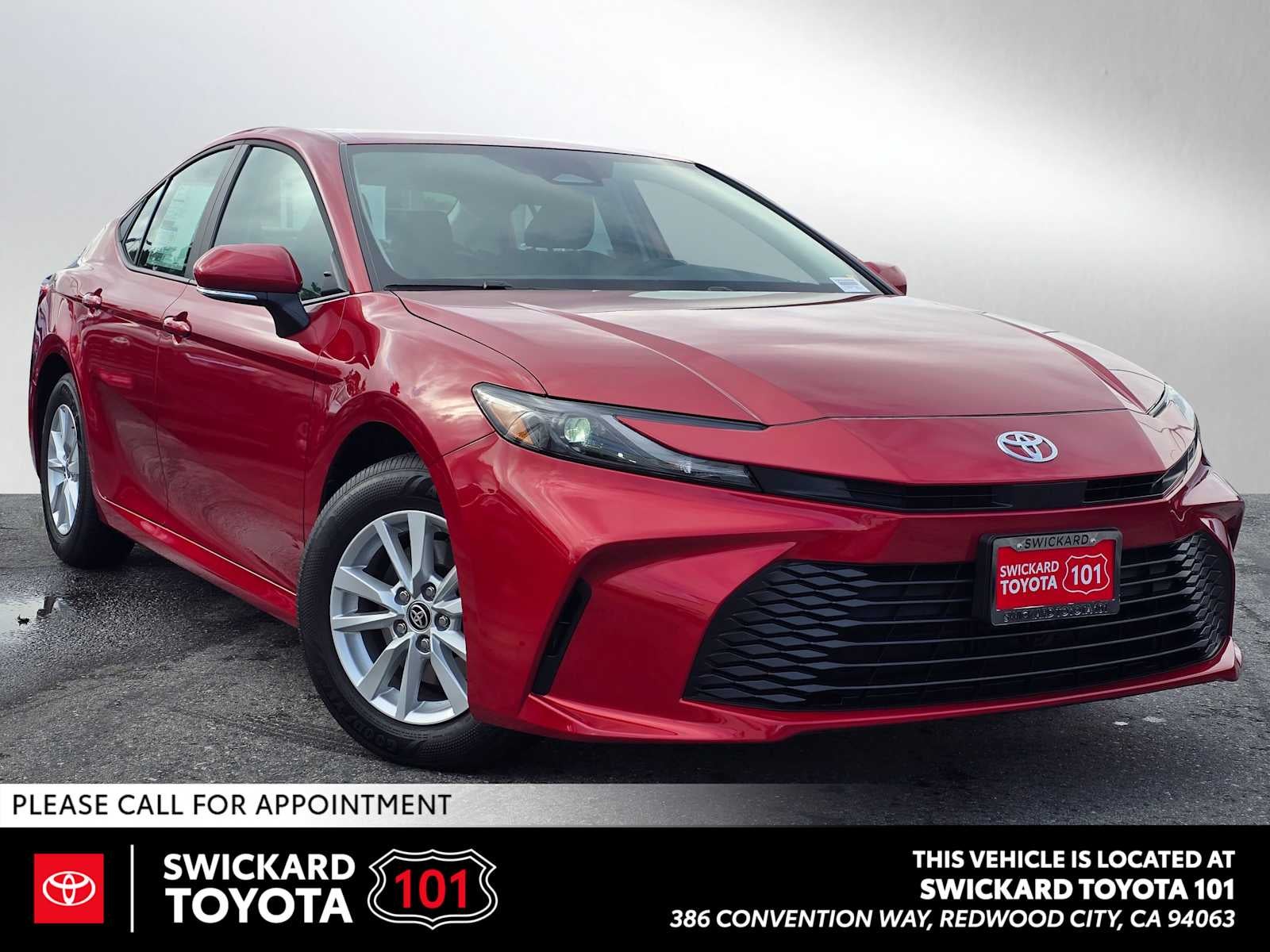 2026 Toyota Camry LE in Supersonic Red <a role='button' class='viewDgDisclaimersButton' data-toggle='modal'...