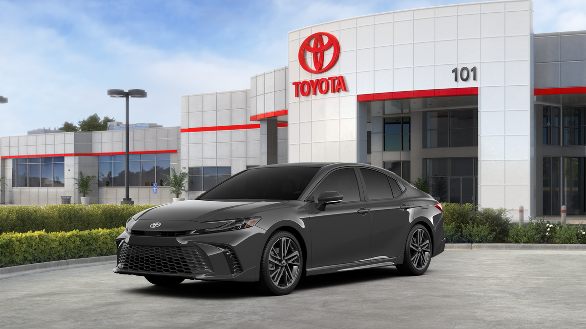 2026 Toyota Camry XSE in Underground — front three-quarter view