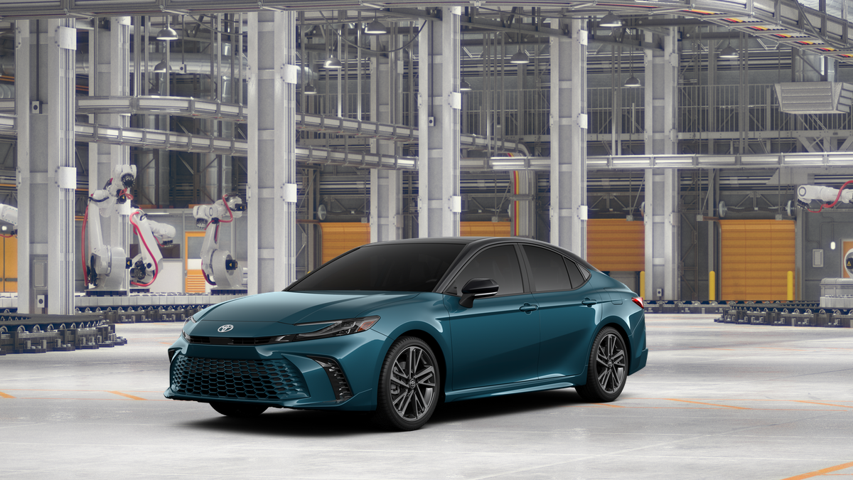 2026 Toyota Camry XSE in Ocean Gem With Midnight Black Metallic Roof <a role='button' class='viewDgDisclaimersButton'...