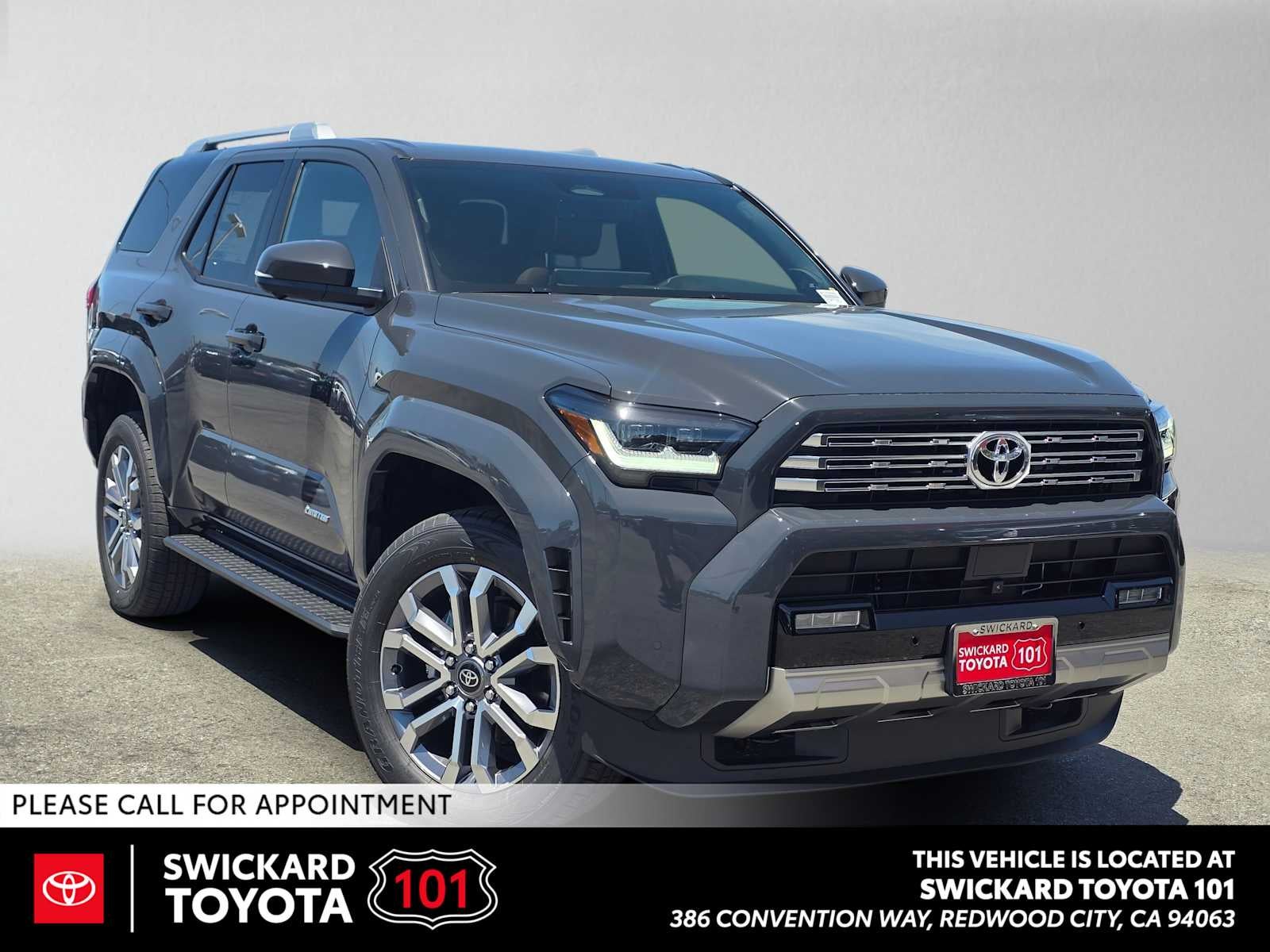 2026 Toyota 4Runner Limited in Underground — front three-quarter view