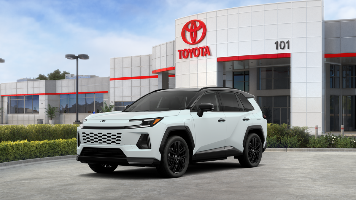 2026 Toyota RAV4 Plug-in Hybrid XSE in Wind Chill Pearl With Midnight Black Metallic Roof <a role='button'...