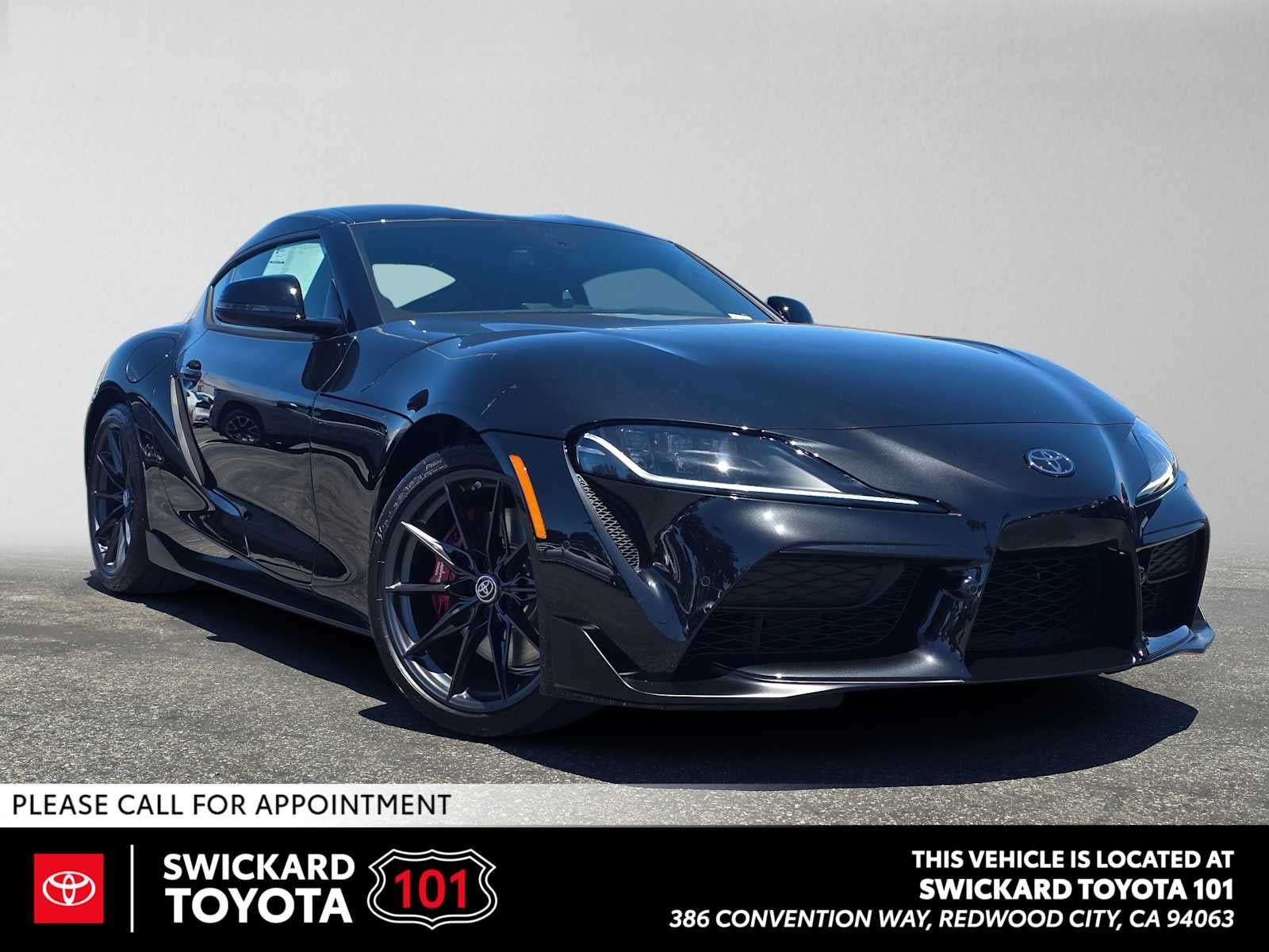 2026 Toyota GR Supra 3.0 Premium MT in Nocturnal — front three-quarter view